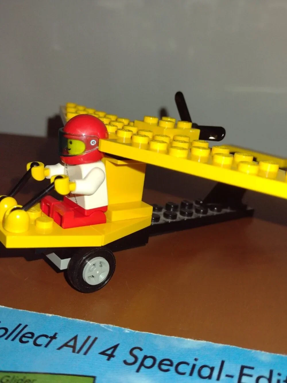 Five Like New Lego Stunt Club and Space Ship with 4 minifigs